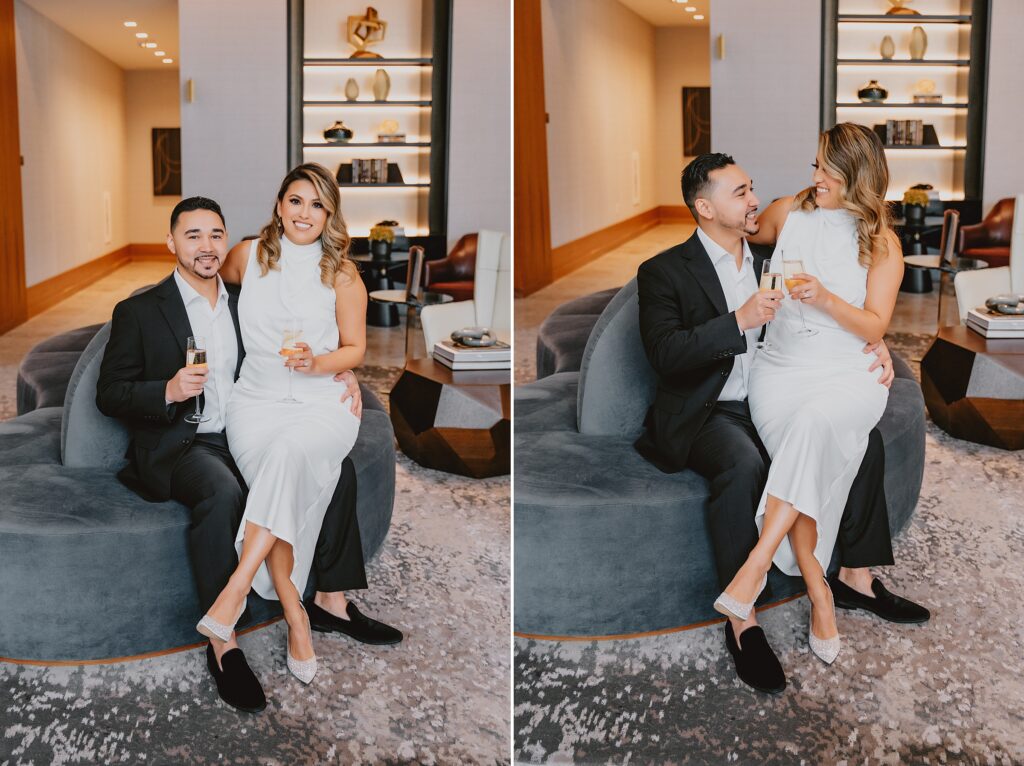 Dallas Hotel Engagement Session by Dallas Wedding Photographer Kyrsten Ashlay Photography