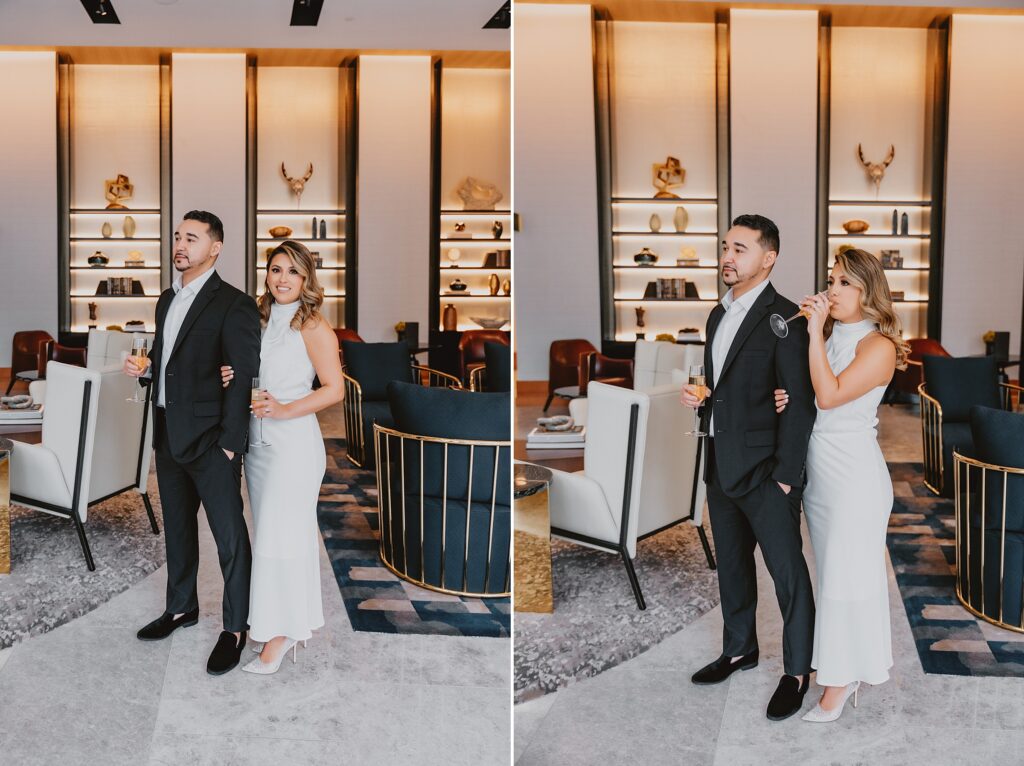 Dallas Hotel Engagement Session by Dallas Wedding Photographer Kyrsten Ashlay Photography