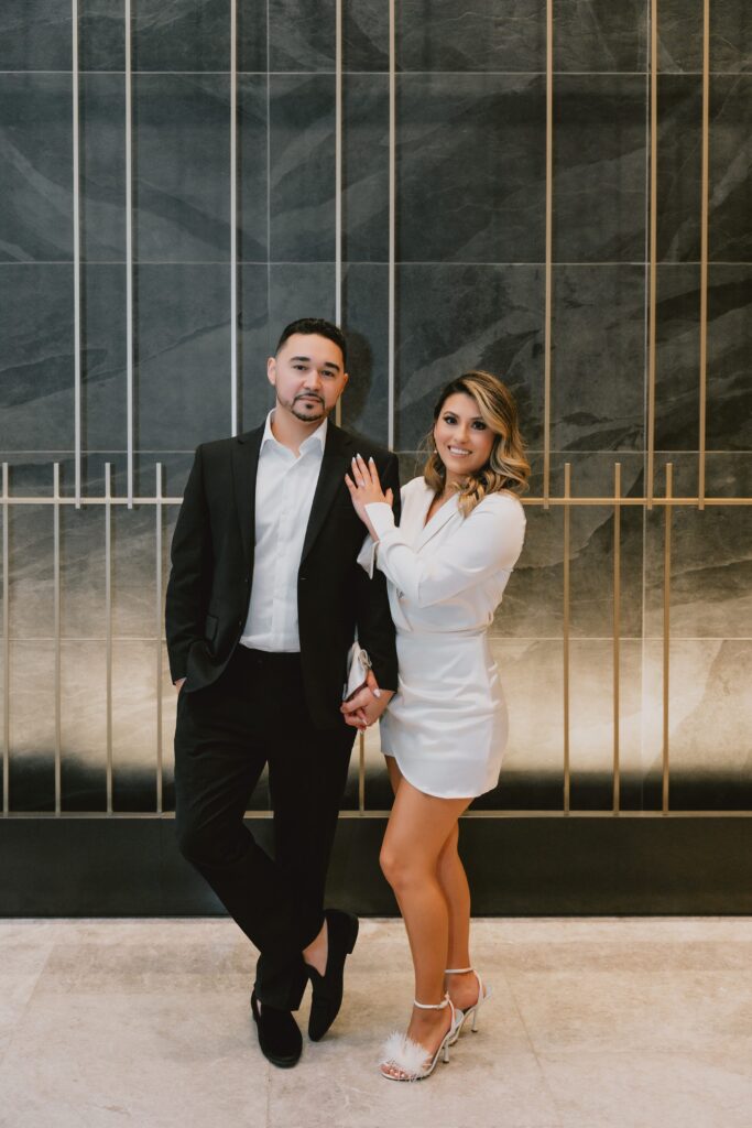 Dallas Hotel Engagement Session by Dallas Wedding Photographer Kyrsten Ashlay Photography