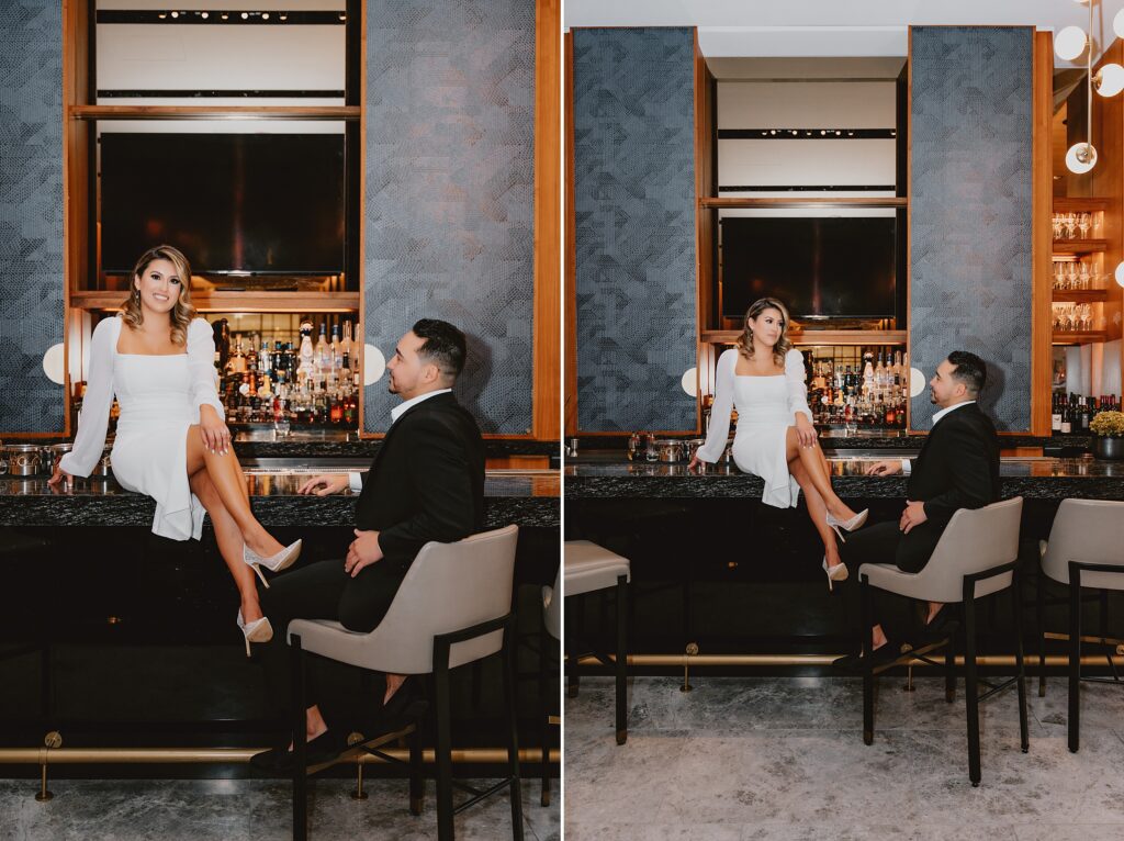 Dallas Hotel Engagement Session by Dallas Wedding Photographer Kyrsten Ashlay Photography