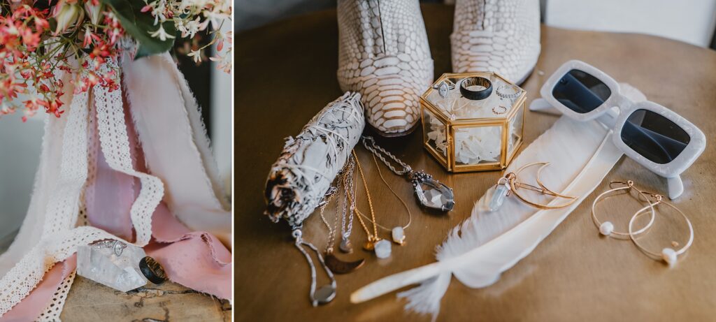 Flat lay wedding photo inspiration by Dallas Wedding Photographer Kyrsten Ashlay Photography