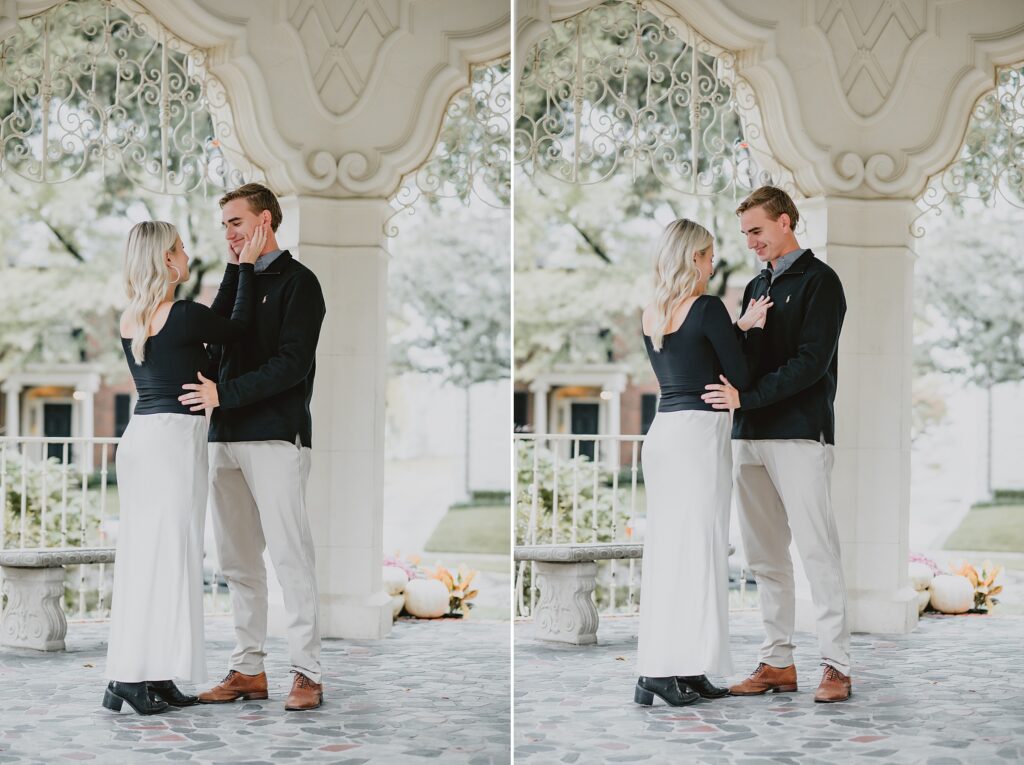 Fall Flippen Park Proposal by Dallas Proposal Photographer Kyrsten Ashlay Photography