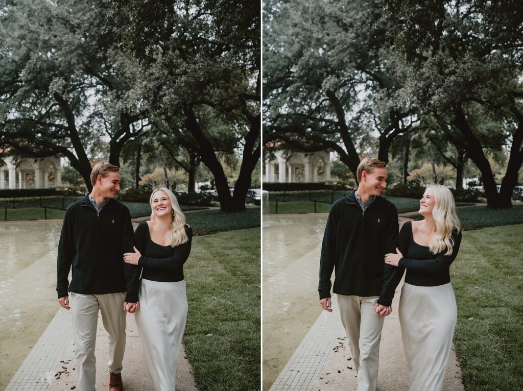 Fall Flippen Park Proposal by Dallas Proposal Photographer Kyrsten Ashlay Photography