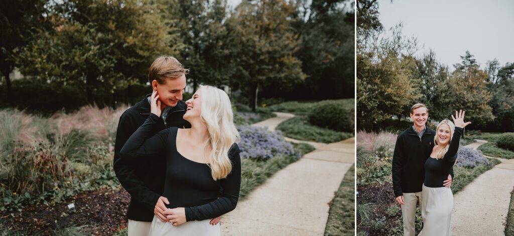 Fall Flippen Park Proposal by Dallas Proposal Photographer Kyrsten Ashlay Photography