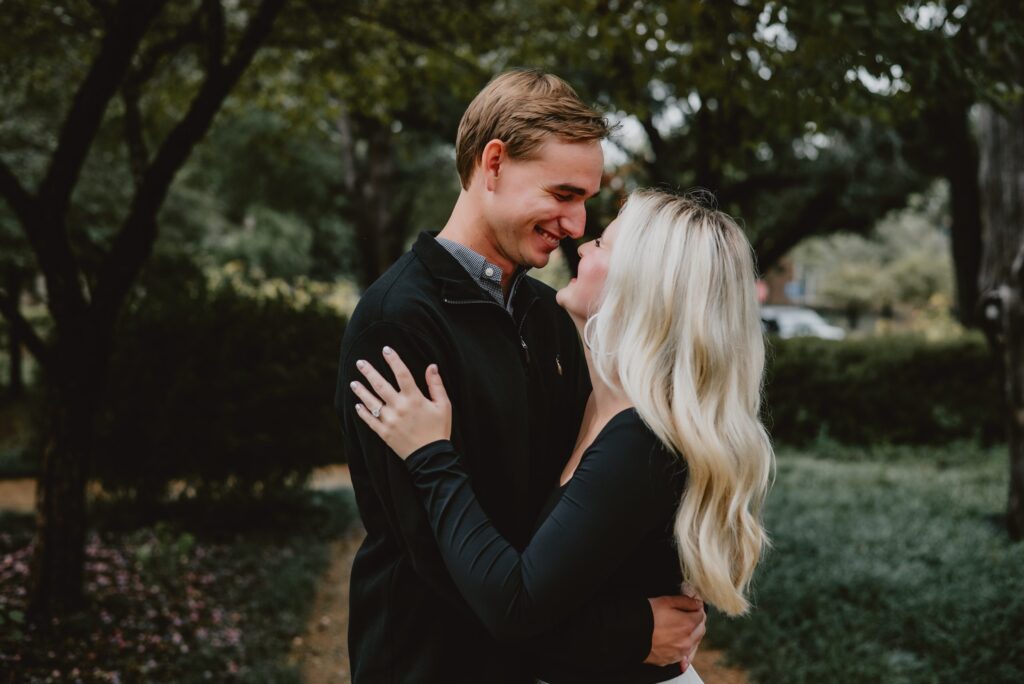 Fall Flippen Park Proposal by Dallas Proposal Photographer Kyrsten Ashlay Photography