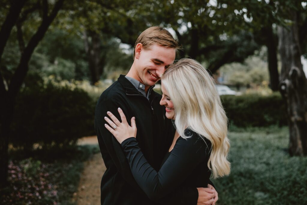 Fall Flippen Park Proposal by Dallas Proposal Photographer Kyrsten Ashlay Photography