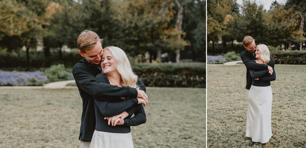 Fall Flippen Park Proposal by Dallas Proposal Photographer Kyrsten Ashlay Photography