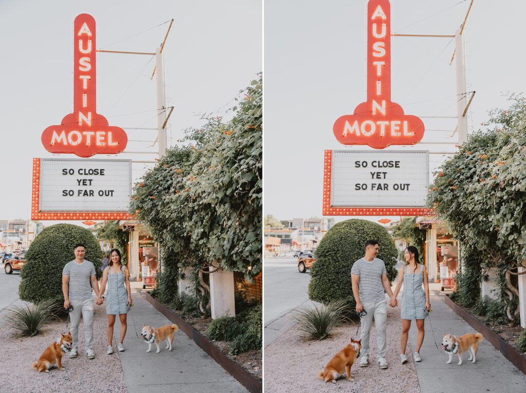 South Congress Austin Engagement Session by Austin Wedding Photographer Kyrsten Ashlay Photography 