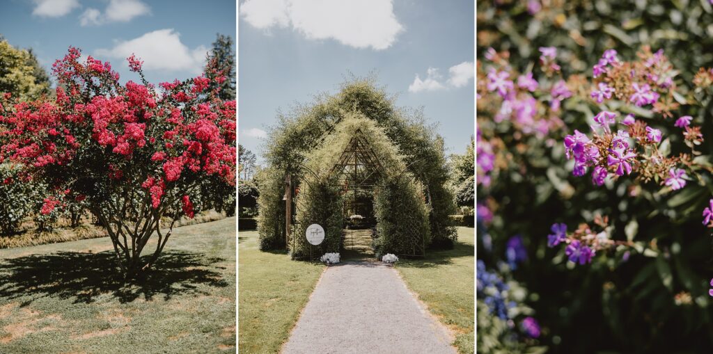 TreeChurch and Gardens Wedding in New Zealand by Destination Wedding Photographer Kyrsten Ashlay Photography