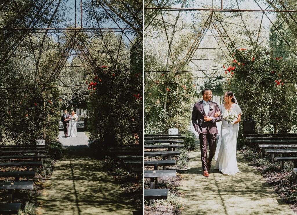 TreeChurch and Gardens Wedding in New Zealand by Destination Wedding Photographer Kyrsten Ashlay Photography