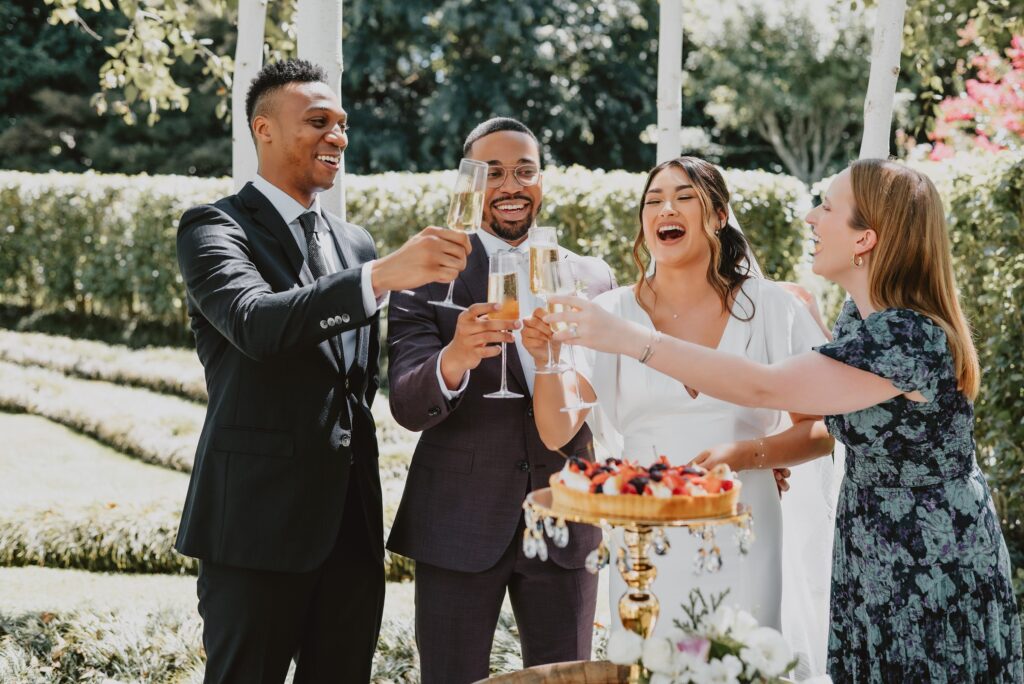 TreeChurch and Gardens Wedding in New Zealand by Destination Wedding Photographer Kyrsten Ashlay Photography