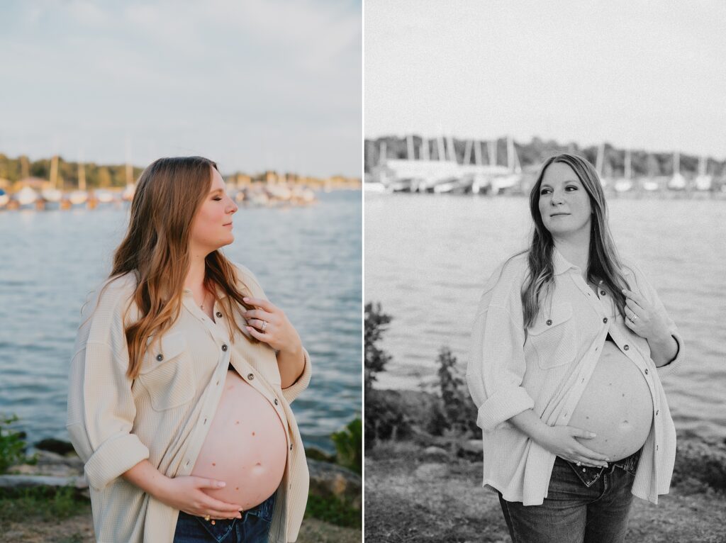 White Rock Lake Maternity Session by Dallas Maternity Photographer Kyrsten Ashlay Photography