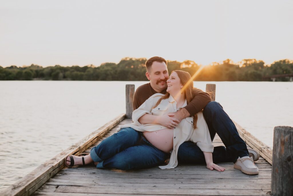 White Rock Lake Maternity Session by Dallas Maternity Photographer Kyrsten Ashlay Photography