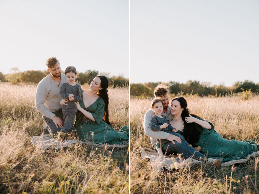 Flower Mound Family Session at Murrell Park by Dallas Family Photographer