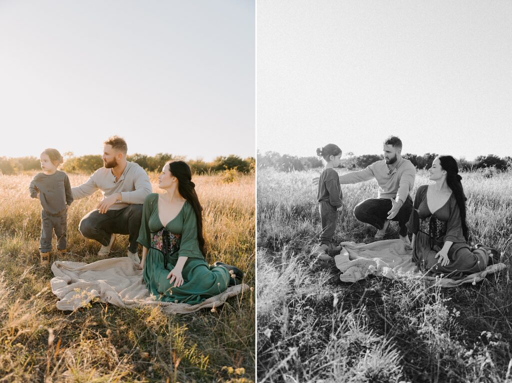 Flower Mound Family Session at Murrell Park by Dallas Family Photographer