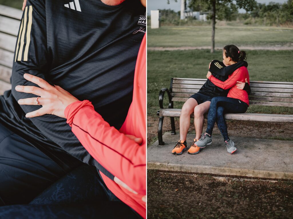 Surprise White Rock Lake Dallas Proposal by Dallas Wedding Photographer Kyrsten Ashlay Photography