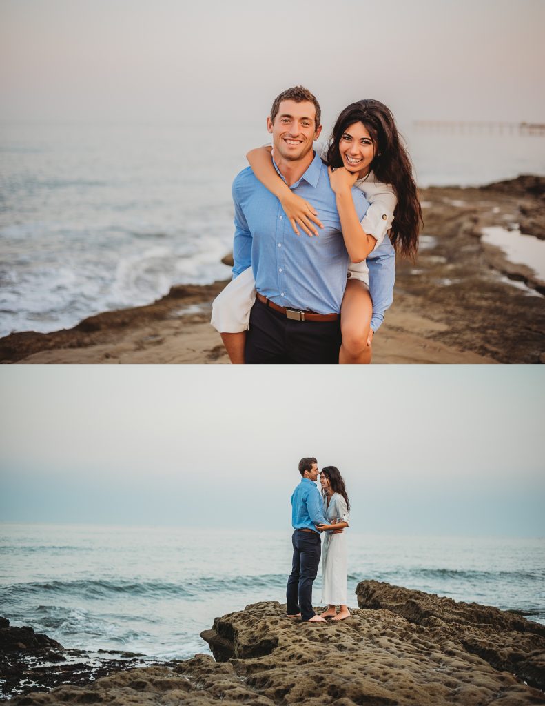Sunset Cliffs, La Jolla, San Diego, CA · Anniversary Session · Kyrsten Ashlay Photography