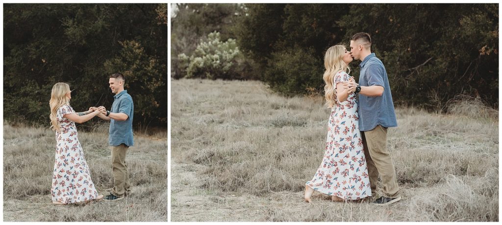 Outdoor Engagement - Thomas F. Riley Wilderness Park, Coto de Caza - Kyrsten Ashay Photography 