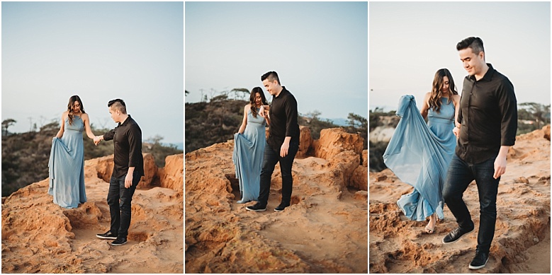 Torrey Pines Engagement in La Jolla, CA by Dallas, TX and Temecula, CA wedding photographer