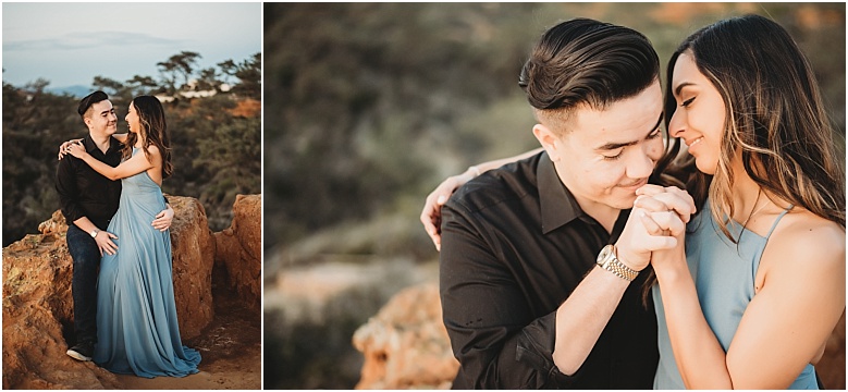 Torrey Pines Engagement in La Jolla, CA by Dallas, TX and Temecula, CA wedding photographer