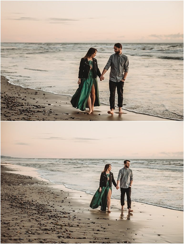 June and Christian beach engagement session in Encinitas, Ca beach engagement session in Encinitas, Ca