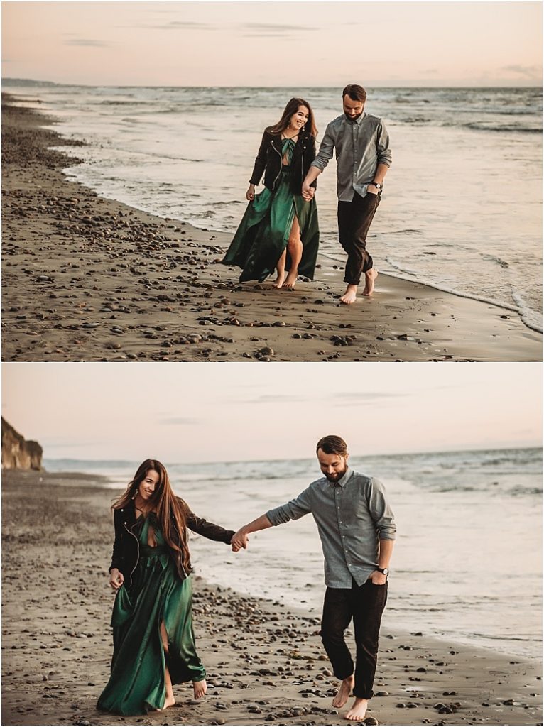 June and Christian beach engagement session in Encinitas, Ca beach engagement session in Encinitas, Ca