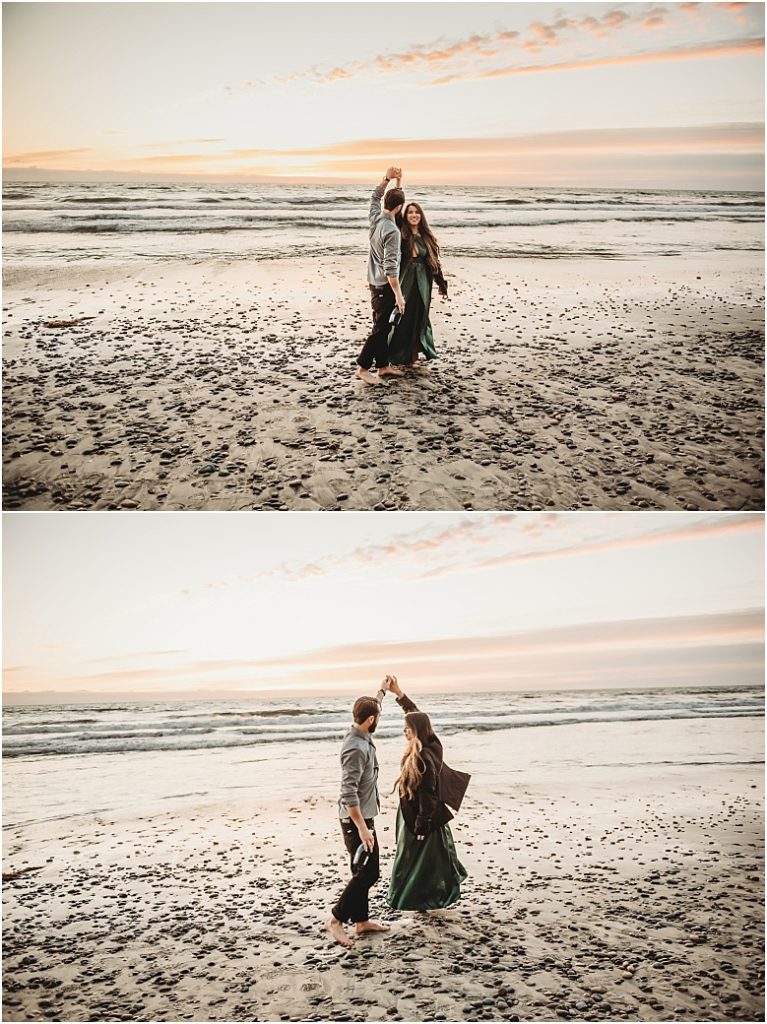 June and Christian beach engagement session in Encinitas, Ca beach engagement session in Encinitas, Ca