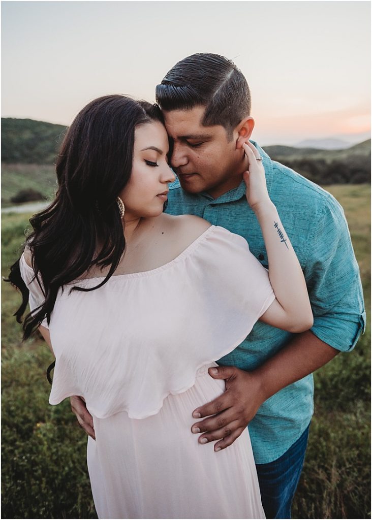 Engagement session at Owl Creek Farms Foundation, Temecula wedding venue 