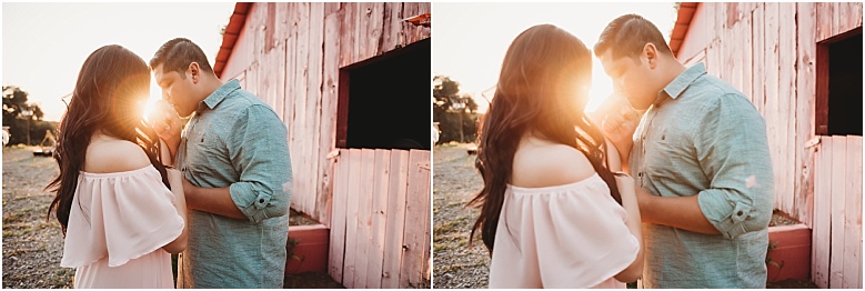 Engagement session at Owl Creek Farms Foundation, Temecula wedding venue, engagement session at barn