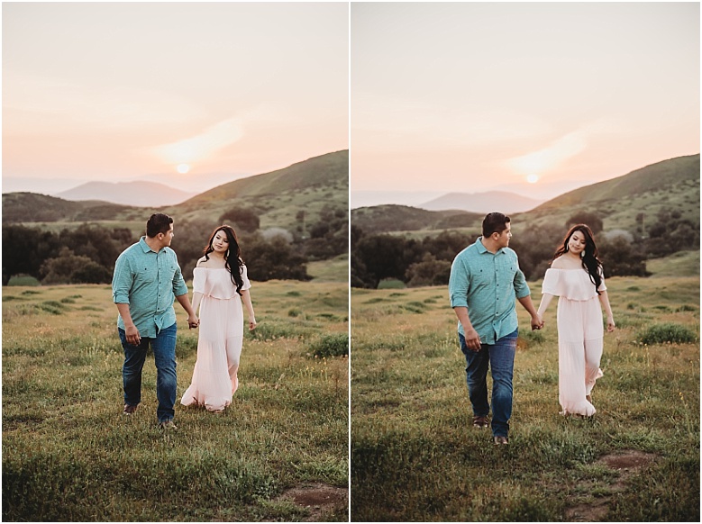 Engagement session at Owl Creek Farms Foundation, Temecula wedding venue 