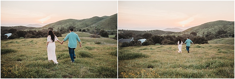 Engagement session at Owl Creek Farms Foundation, Temecula wedding venue 