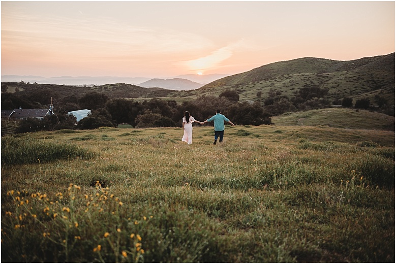 Engagement session at Owl Creek Farms Foundation, Temecula wedding venue 