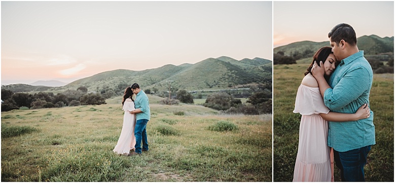 Engagement session at Owl Creek Farms Foundation, Temecula wedding venue 