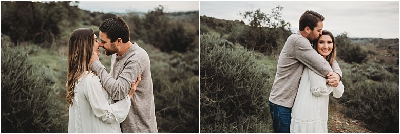 Hillside Engagement session in Ladera Ranch, CA by Dallas, Texas wedding photographer