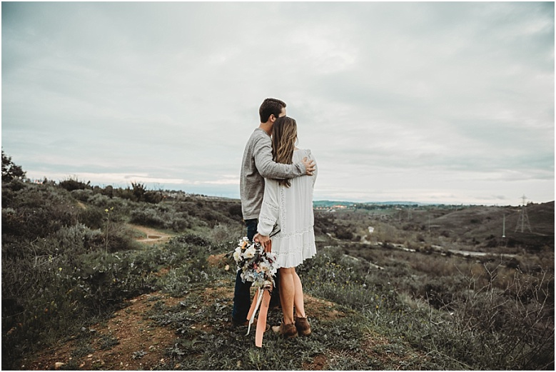 Hillside Engagement session in Ladera Ranch, CA by Dallas, Texas wedding photographer