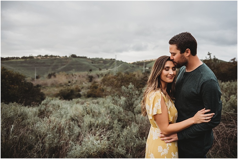 Hillside Engagement session in Ladera Ranch, CA by Dallas, Texas wedding photographer