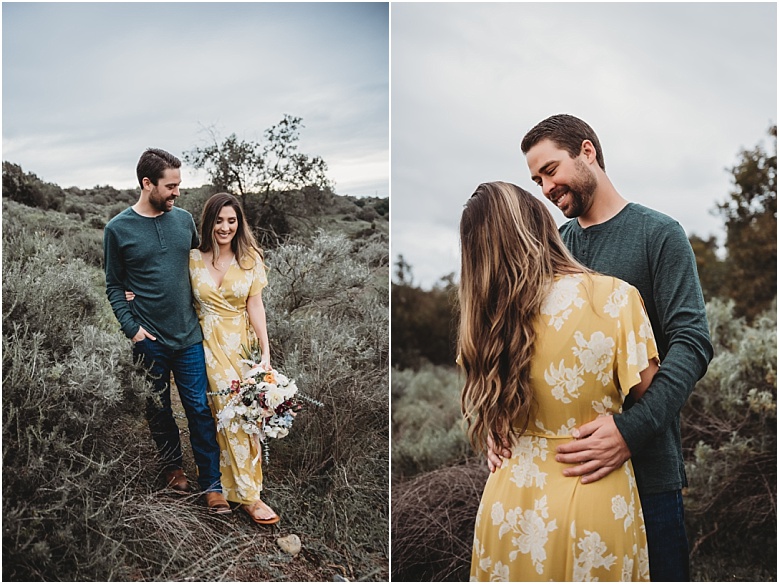 Hillside Engagement session in Ladera Ranch, CA by Dallas, Texas wedding photographer