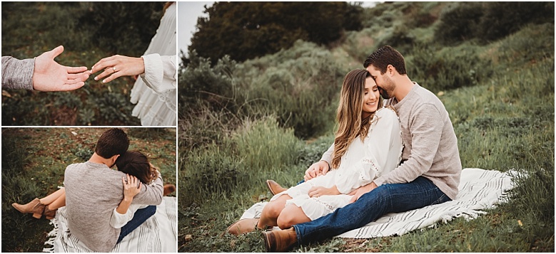 Hillside Engagement session in Ladera Ranch, CA by Dallas, Texas wedding photographer