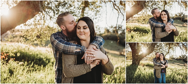 Outdoor engagement session in Temecula, CA 