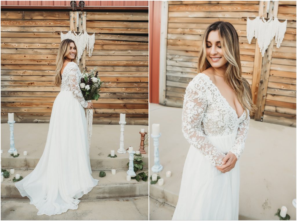 Bride at The Retro Ranch in Temecula, CA by Dallas Wedding Photographer
