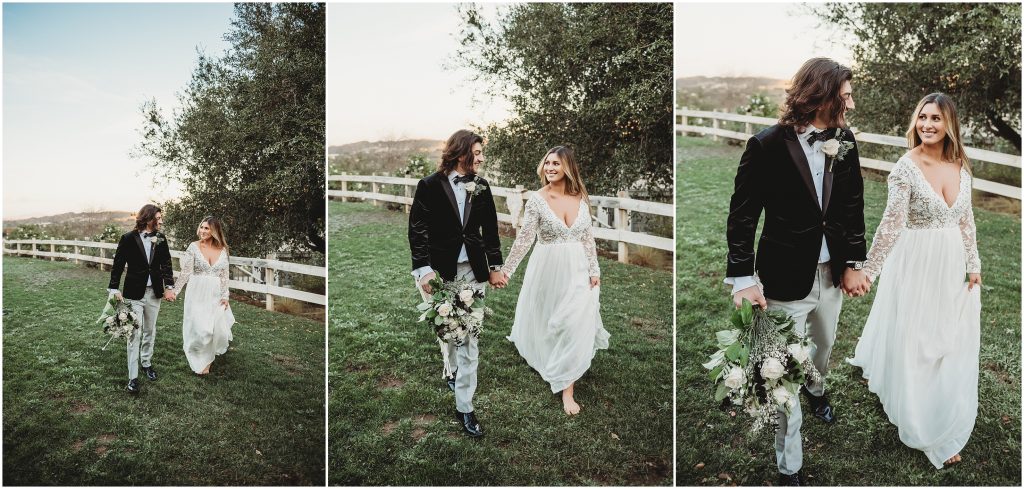 Bride and Groom at The Retro Ranch in Temecula, CA by Dallas Wedding Photographer