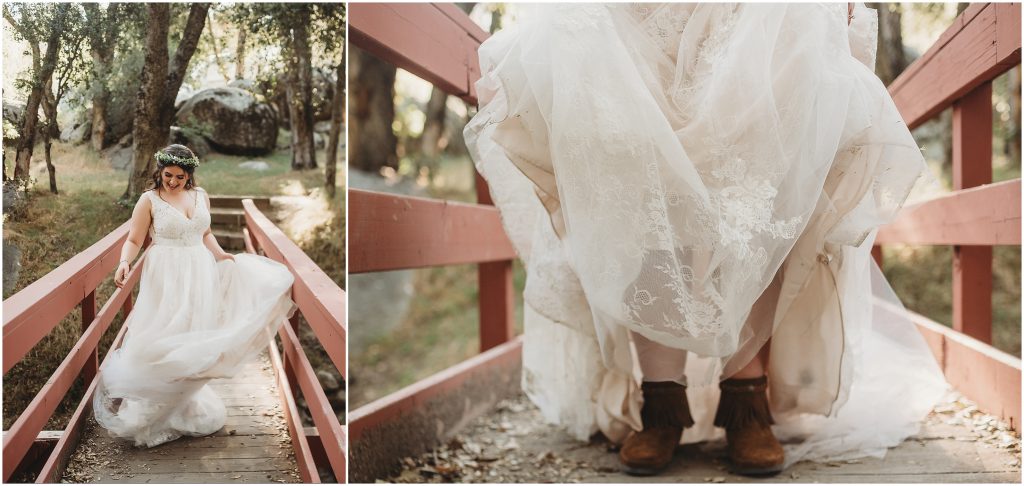 Boho Camp inspired wedding by Dallas wedding photographer