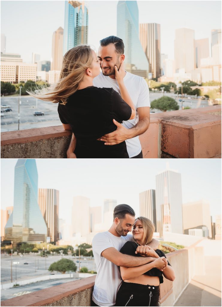Downtown Dallas Couples Session by Dallas Wedding Photographer Kyrsten Ashlay Photography 