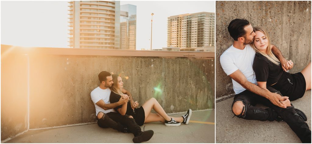 Downtown Dallas Couples Session by Dallas Wedding Photographer Kyrsten Ashlay Photography 