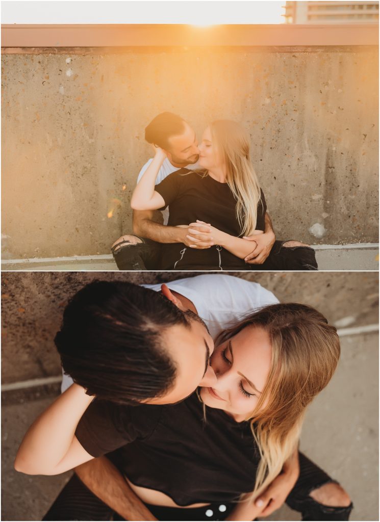 Downtown Dallas Couples Session by Dallas Wedding Photographer Kyrsten Ashlay Photography 
