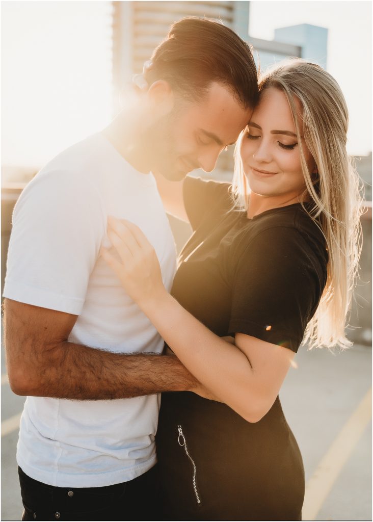 Downtown Dallas Couples Session by Dallas Wedding Photographer Kyrsten Ashlay Photography 