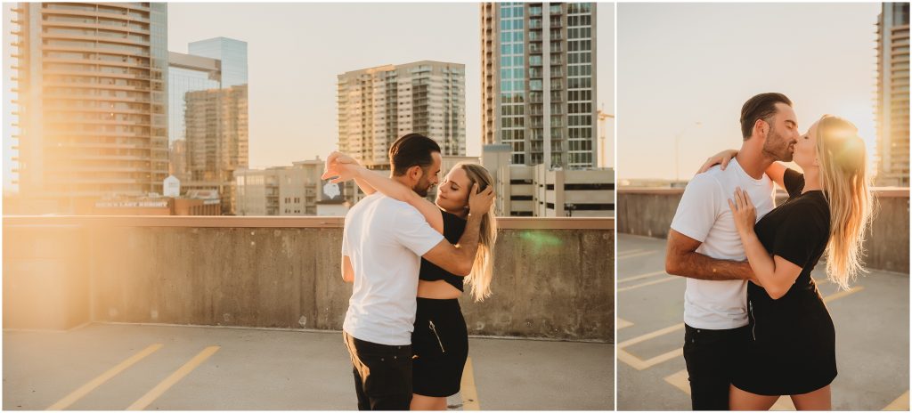 Downtown Dallas Couples Session by Dallas Wedding Photographer Kyrsten Ashlay Photography 