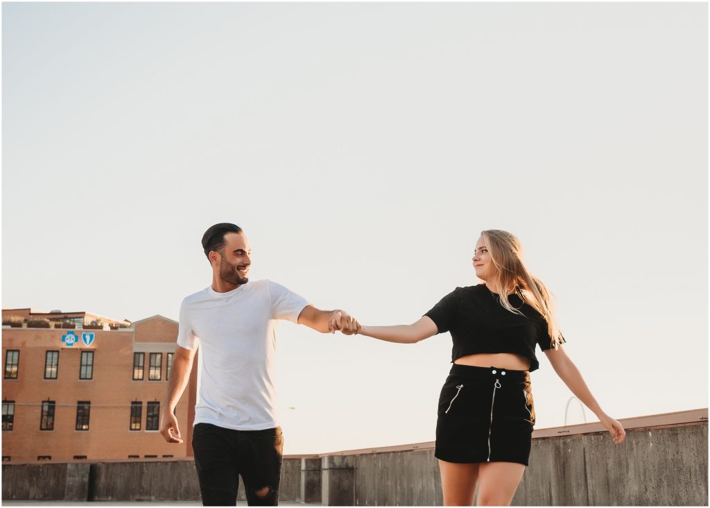 Downtown Dallas Couples Session by Dallas Wedding Photographer Kyrsten Ashlay Photography 