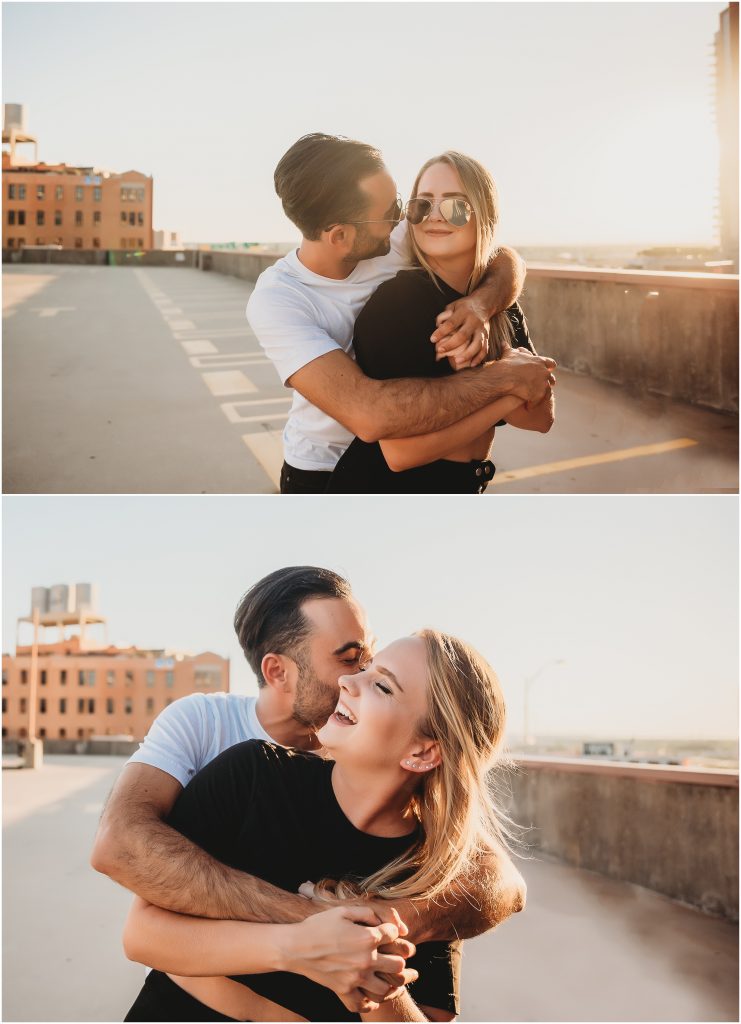 Downtown Dallas Couples Session by Dallas Wedding Photographer Kyrsten Ashlay Photography 