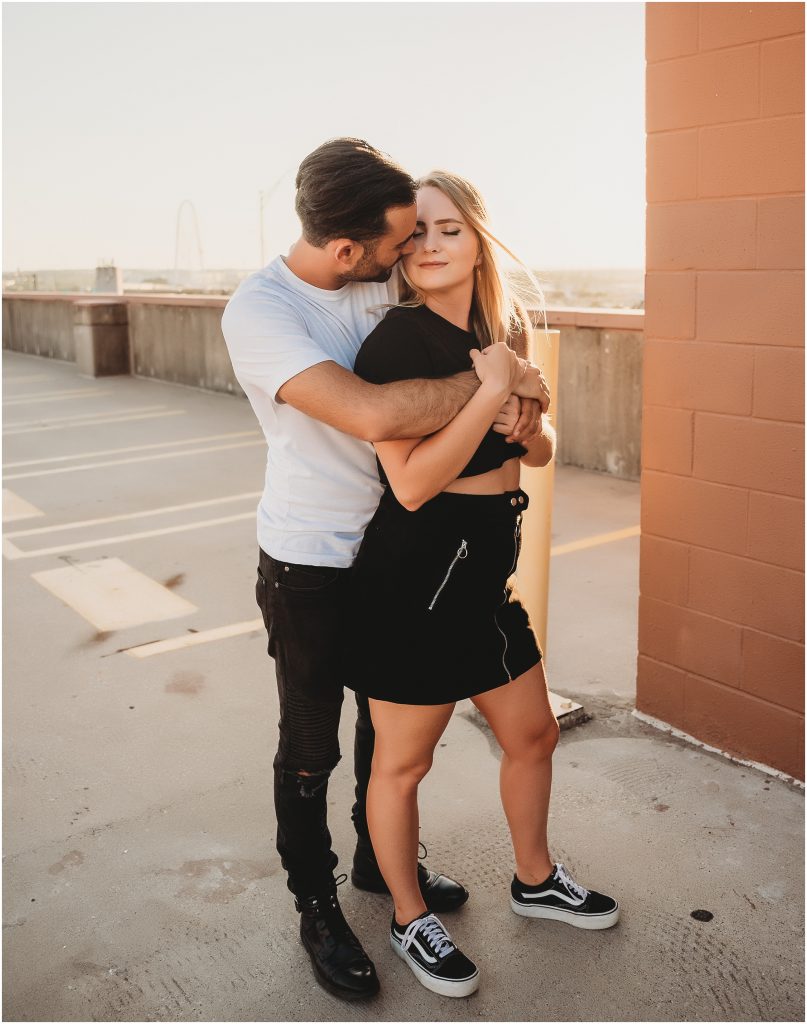 Downtown Dallas Couples Session by Dallas Wedding Photographer Kyrsten Ashlay Photography 